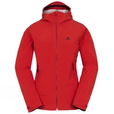 Chaquetas Salomon Nebula Stretch 2.5L Mujer - Rojas - Chile OPU563940